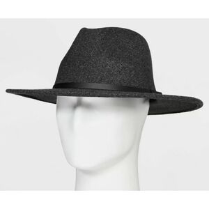 100% Wool Goodfellow & Co Men's Gray Fedora Hat